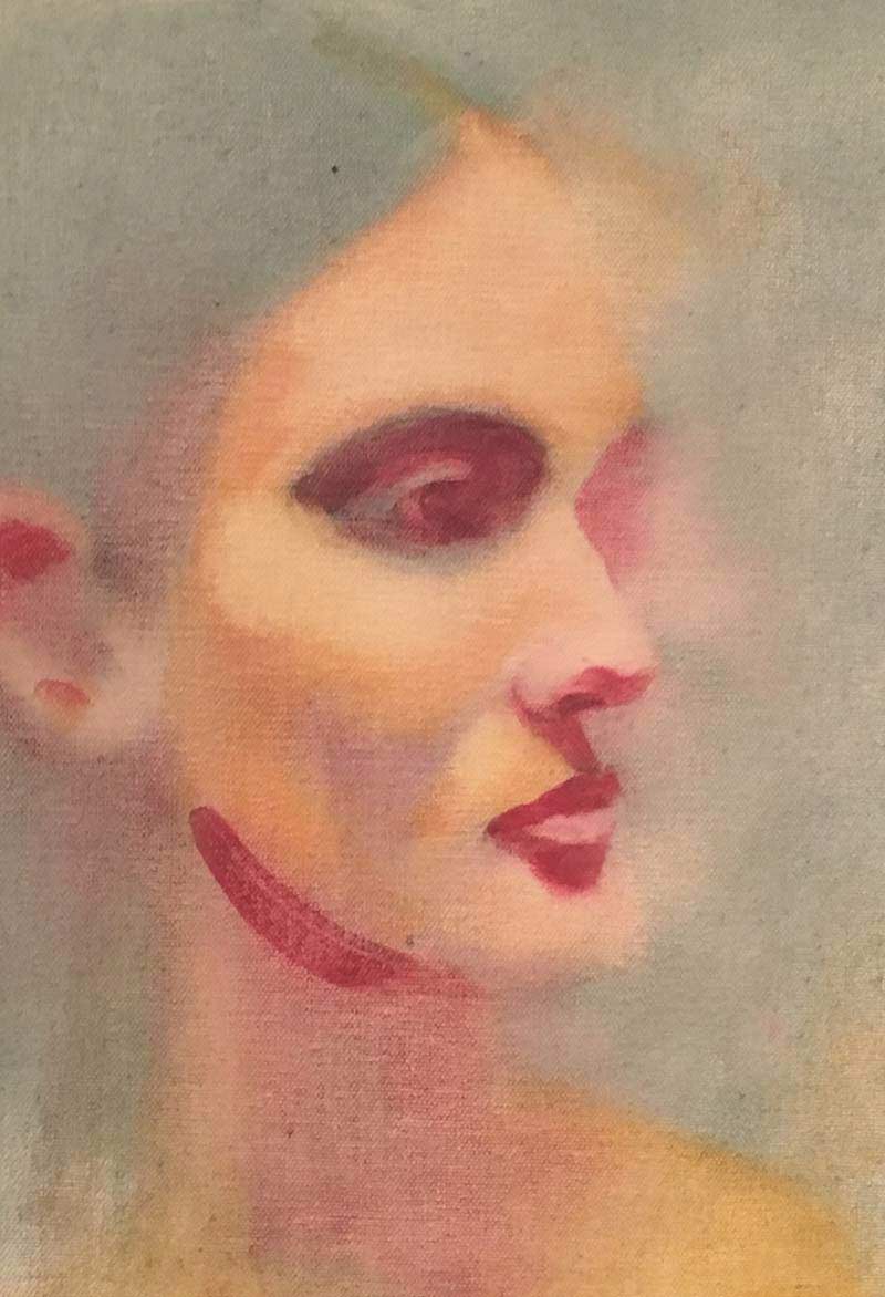 Lorena 2, another oil painting by Steve Bradbury