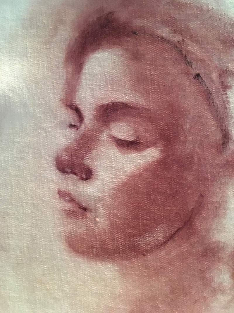 Madeline, oil painting by Steve Bradbury