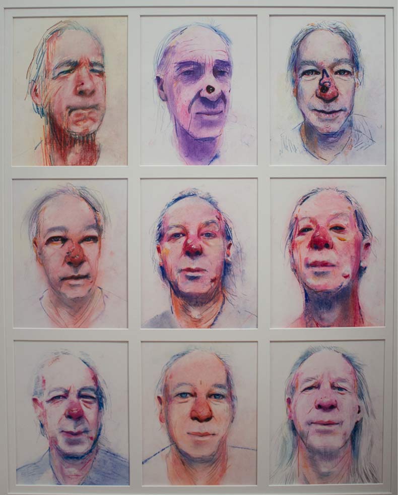 Steve Bradbury self portraits